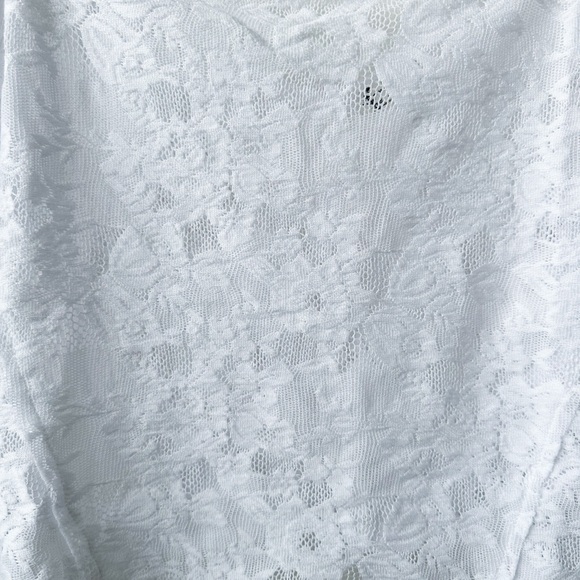 NWOT Free People In Rotation Layering Top Size Large Color White - Picture 6 of 8